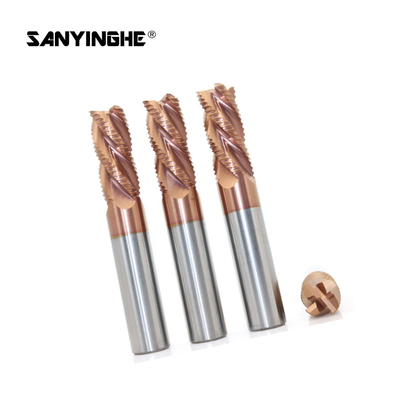 HRC50 Rough Milling Cutter Cnc Carbide End Mills 3mm 8mm 14mm 20mm 4F